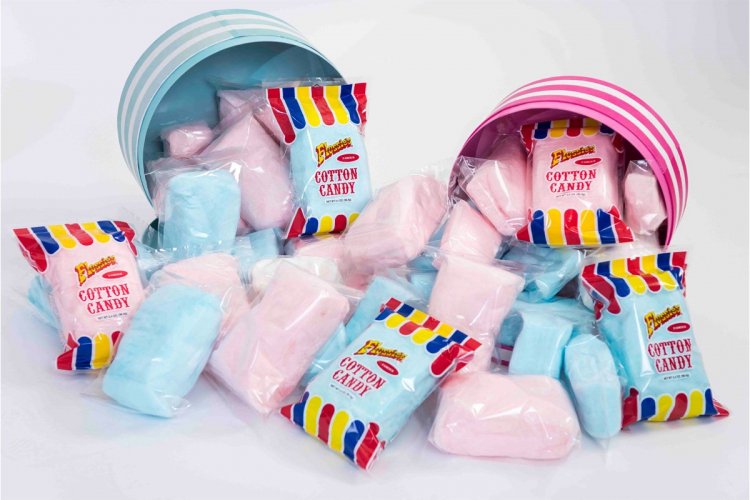 Indivdually Bagged Cotton Candy